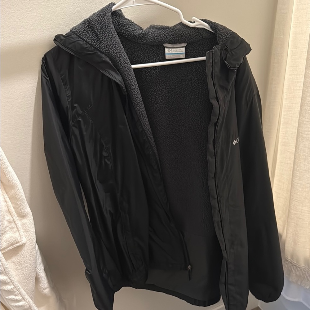 Columbia Charcoal Hooded Jacket